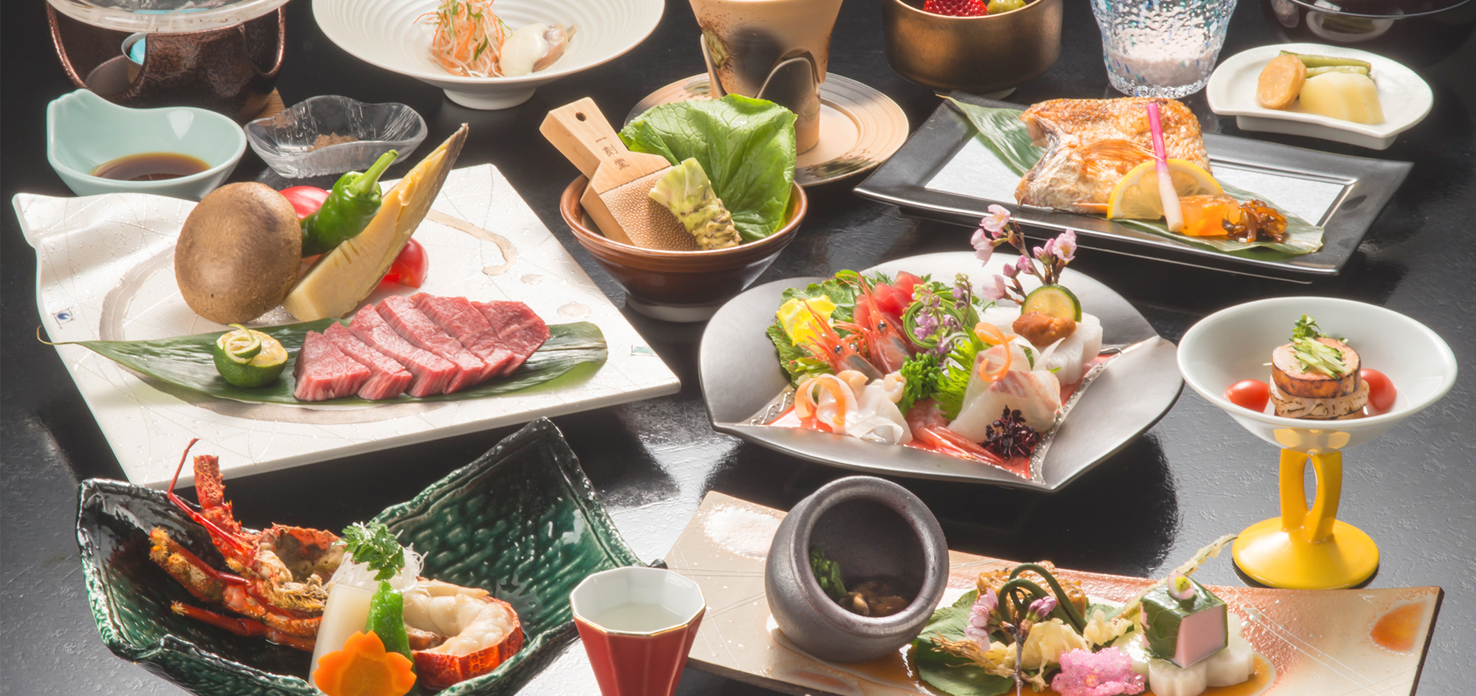 Traditional Japanese Course Meal