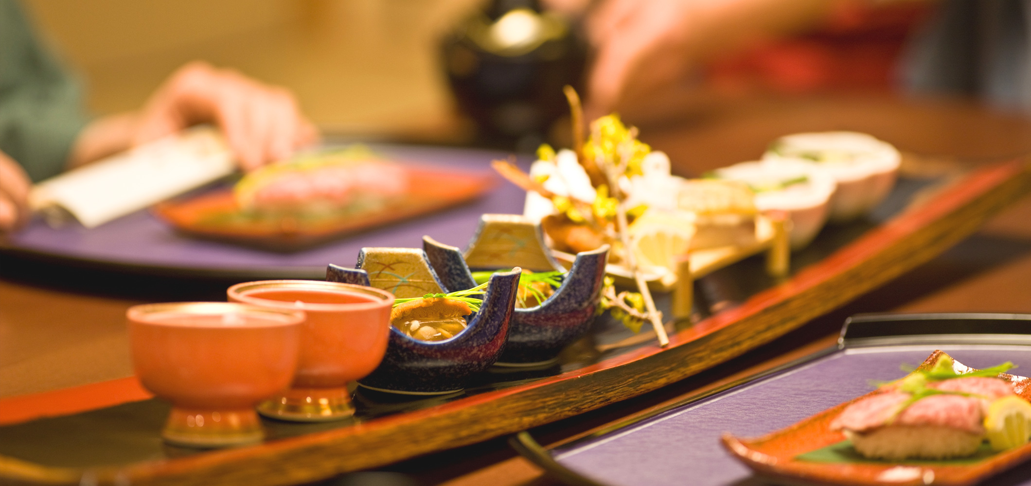 Traditional Japanese Course Meal