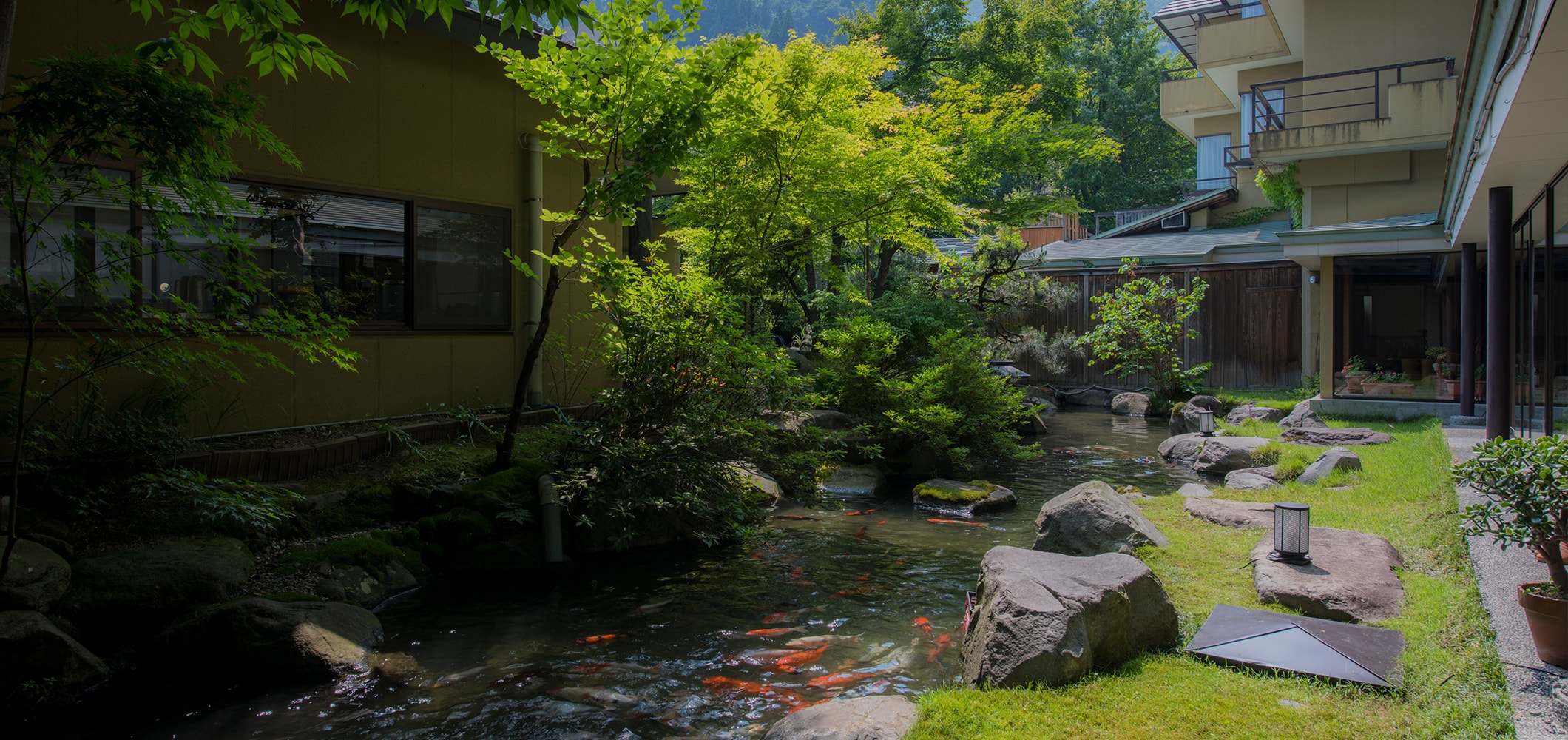 季節の風景に癒される中庭イメージ